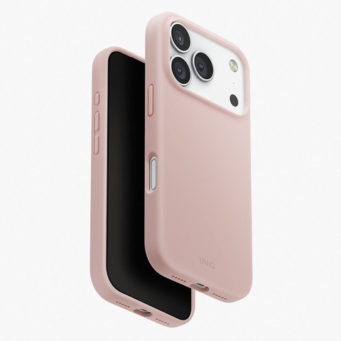 Чехол Uniq Lino Case для iPhone 17 Pro, Розовый | Blush Pink