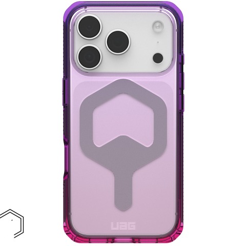 Чехол Uag Plyo Case для iPhone 17 Pro, Фиолетовый/Розовый | Purple/Pink Ombre