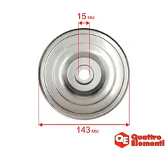 Крышка QUATTRO ELEMENTI A600/800 G800 крыльчатки новая (770-629-070)