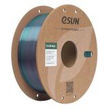 Пластик для 3D-печати eSUN PLA-Silk Magic, 1,75 мм, 1 кг, фуксия/зелёный, PLA-SKMG175B-FG1P1