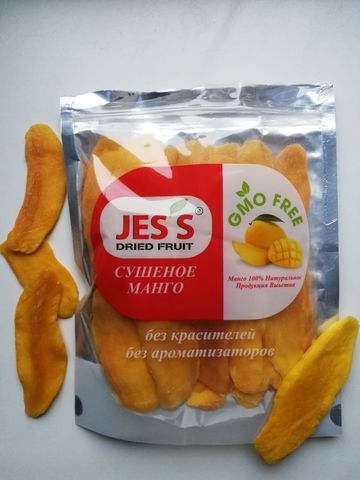 Манго сушеное Jess, 1кг