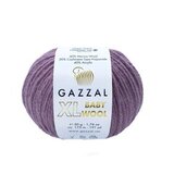 Пряжа Gazzal Baby Wool XL 843 пыльная сирень