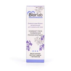 Дневной увлажняющий крем-баланс Biorlab для нормальной кожи - 50 гр. - 
