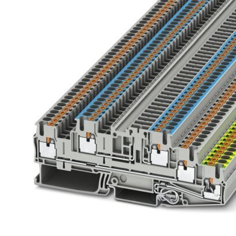 PTB 2,5-PE/L/NTG-Заземляющие клеммы для выполнения проводки в зданиях