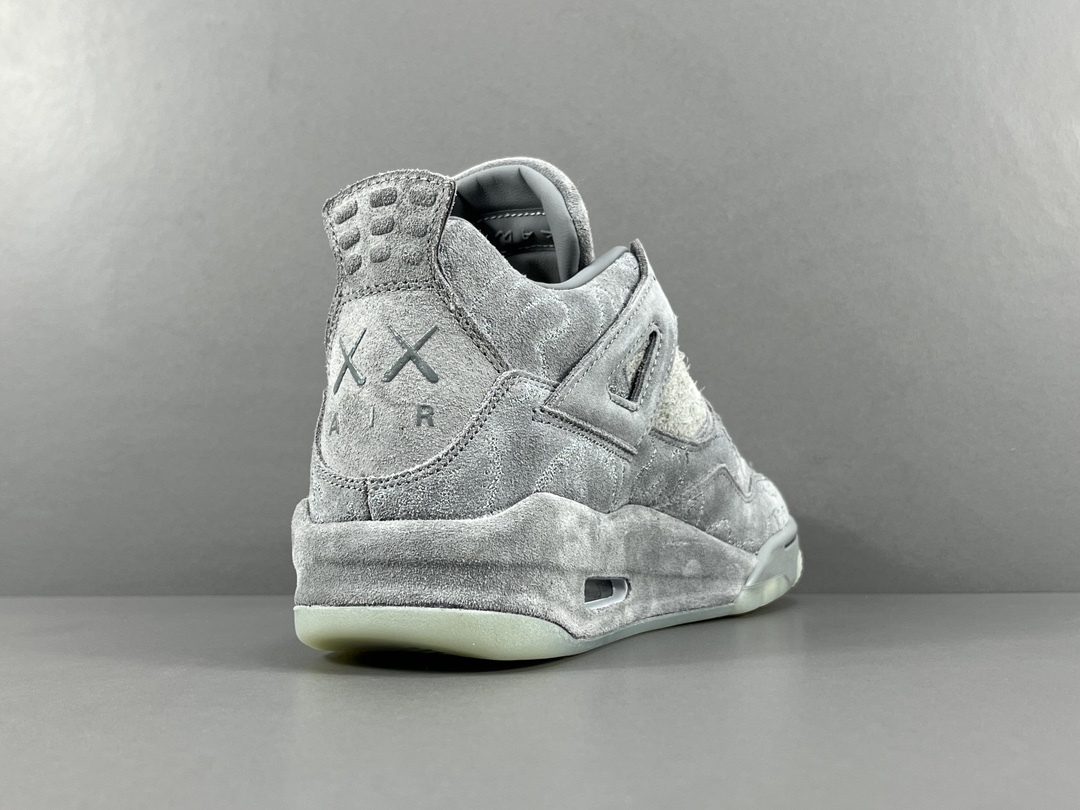 Air jordan 4 retro kaws grey sales