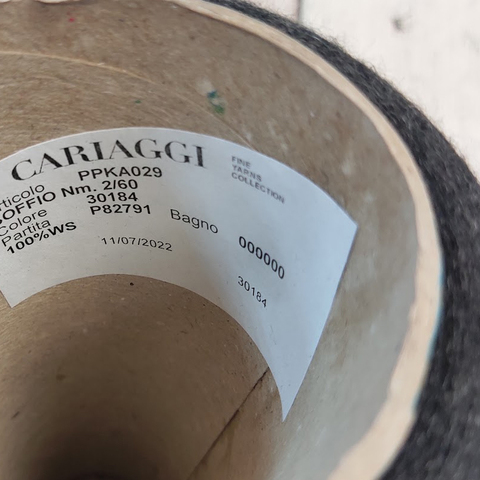 Кашемир 2/60 CARIAGGI SOFFIO антрацит