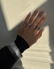 Кольцо ШИП silver