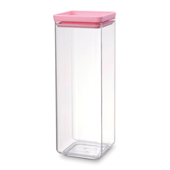 Прямоугольный контейнер (2,5 л), Розовый