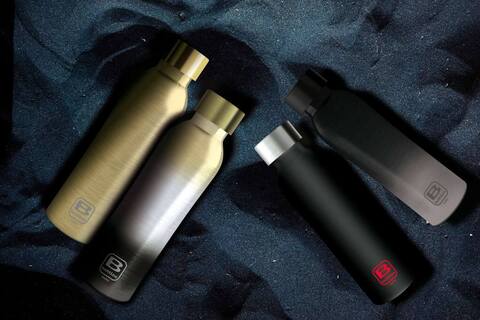 Термос Bugatti B Bottle Twin Lux yellow gold BBT-DS500DL
