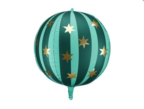 Сфера, Шар со звездами, Зеленый