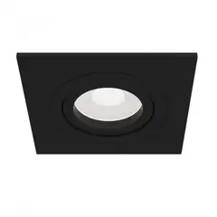 Светильник встраиваемый Vaes MARS Q1, чёрный, поворотный, цоколь GU10