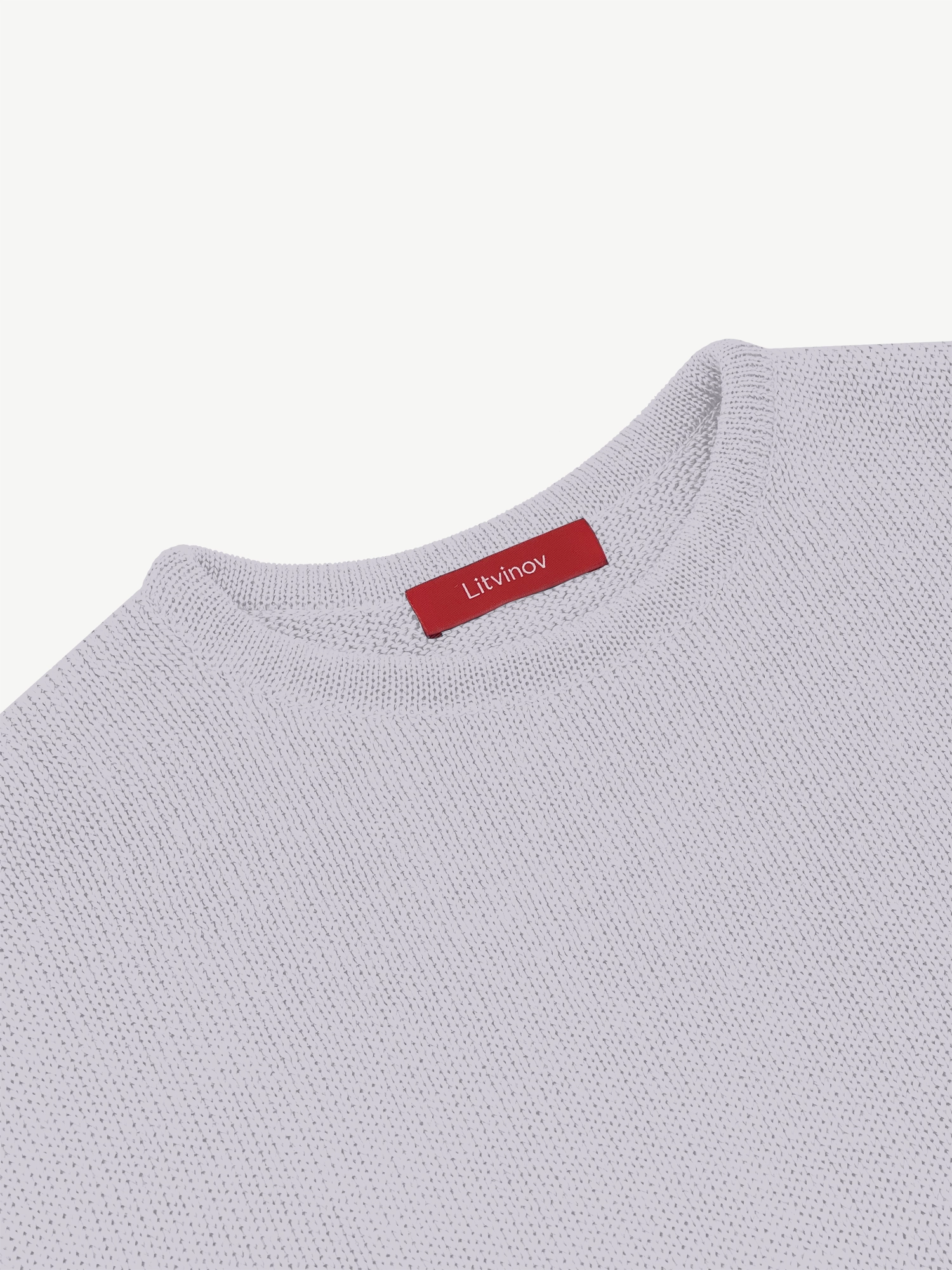 Джемпер оверсайз из экохлопка