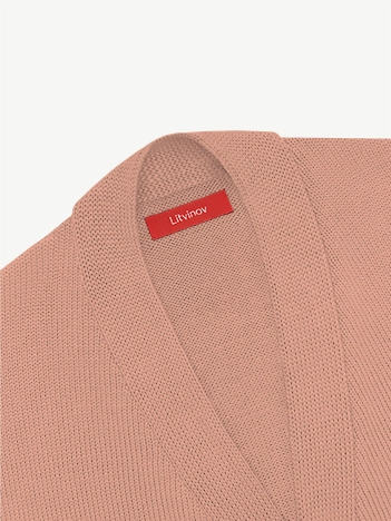 Кардиган с пуговицами из экохлопка