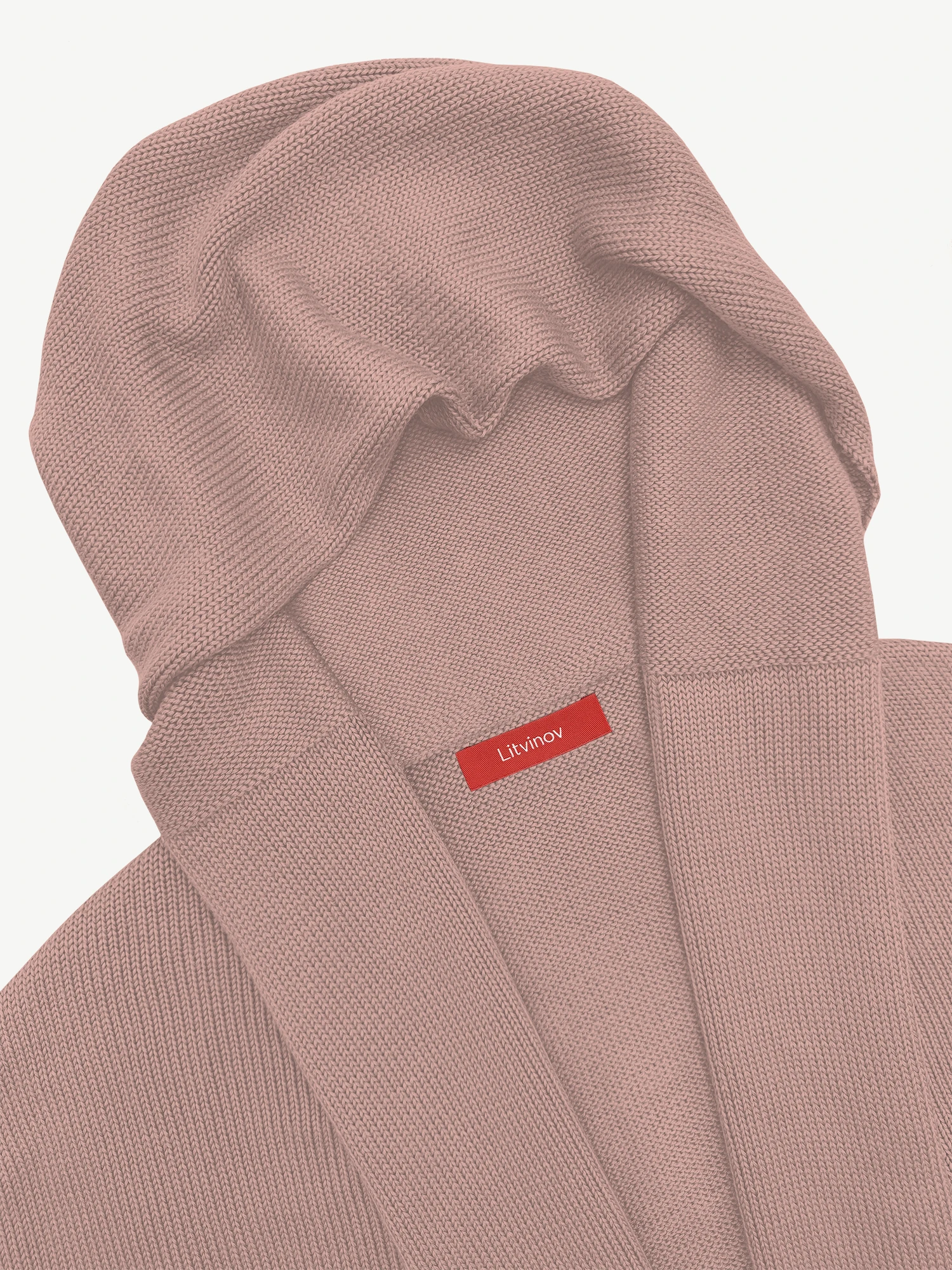 Кардиган с капюшоном из кашемира