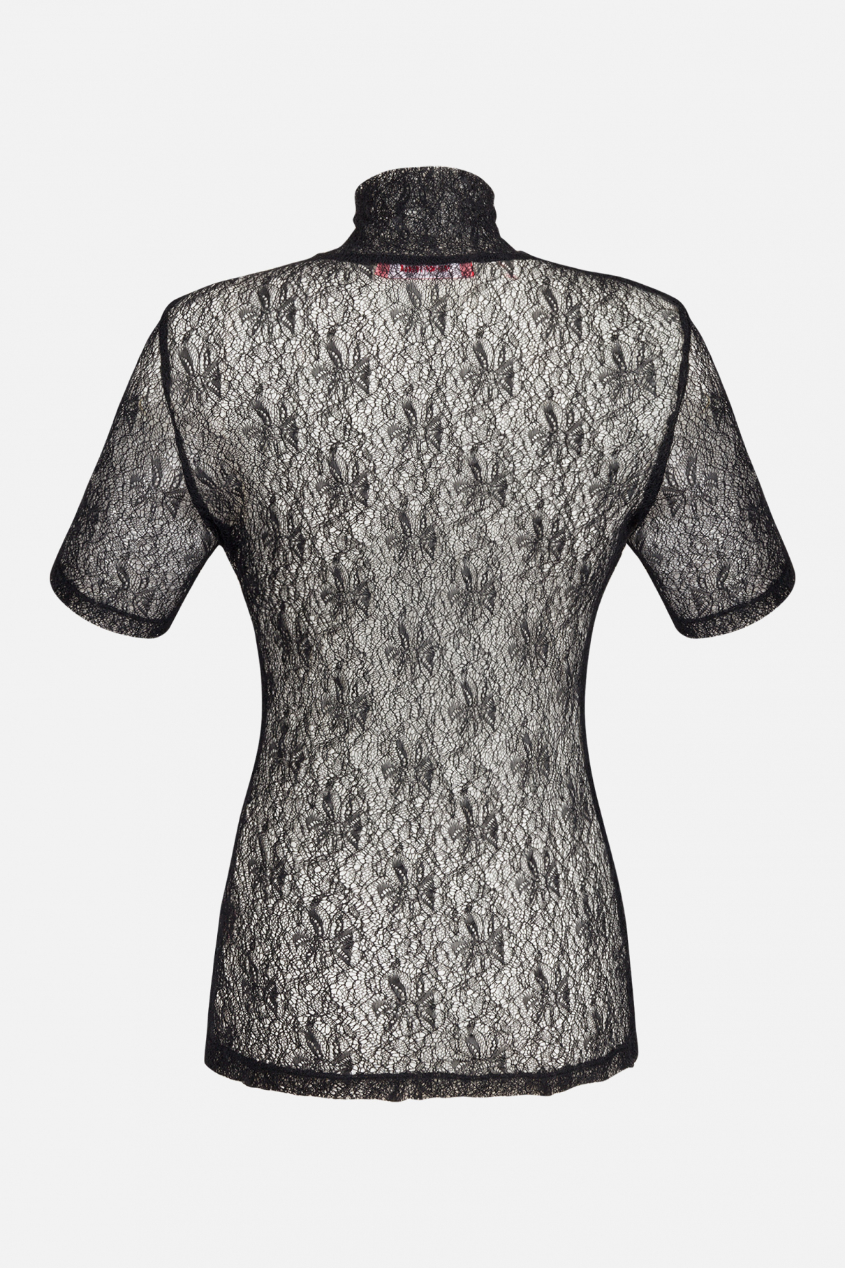 Топ из жатой сетки