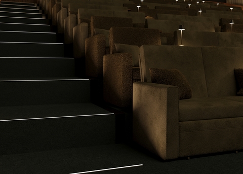 Алюминиевый профиль Maytoni встраиваемый в пол 37x10 (Серебро, 2 м), ALM-3710-S-2M 636022