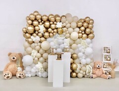 S 9''/23 см, Пастель, Белый песок (071), 100 шт