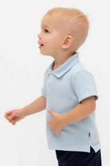 джемпер  для мальчика  КР 302630/голубой к564