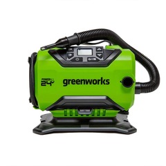 Компрессор автомобильный Greenworks ACG301 24V/12V аккумуляторный, без АКБ и ЗУ