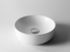 Ceramica Nova Element CN6006 Умывальник чаша накладная круглая, 35.5x35.5, цвет: белый