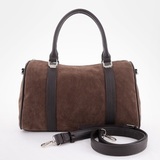 Сумка Саломея 217 эко-замша шоколад