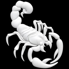 Силиконовый молд № 500 Рак ( хвост вправо)