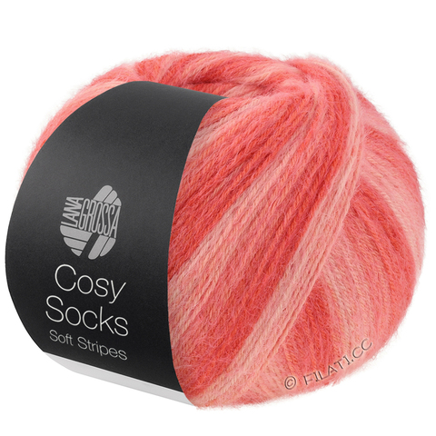 Lana Grossa Meilenweit Cosy Socks Soft Stripes 113