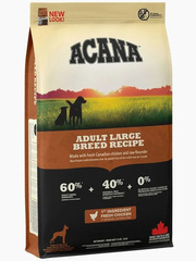 ACANA ADULT LARGE BREED ДЛЯ ВЗРОСЛЫХ СОБАК КРУПНЫХ ПОРОД беззерновой, курица 17 кг