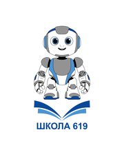 Жаккардовый шеврон Робот
