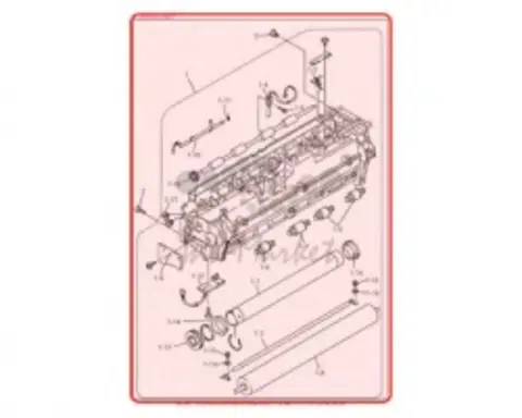 Термоузел BROTHER HL-5130/5140/5150/5170/DCP-8020/8025/8040/8045/MFC-8420/8440/8820/8840 (LM2578001/LM2216001/LJ7898001)