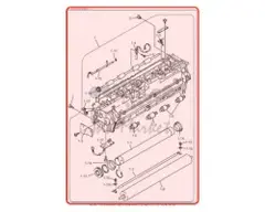 Термоузел BROTHER HL-5130/5140/5150/5170/DCP-8020/8025/8040/8045/MFC-8420/8440/8820/8840 (LM2578001/LM2216001/LJ7898001) — фото 1