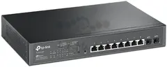 Коммутатор TP-LINK TL-SG2210MP JetStream™ 10-портовый гигабитный Smart коммутатор с 8 портами PoE+, 8 гигабитных портов PoE+, 2 гигабитных SFP-слота, 802.3at/af, бюджет PoE — 150 Вт, стальной корпус 1U для монтажа в 13-дюймовую стойку, (030674) — фото 3
