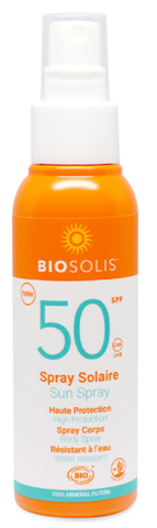 Biosolis Солнцезащитный спрей SPF 50, 100 мл