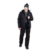 Элитные Горнолыжные брюки Nordski Lavin 2.0 Black мужские с высокой спинкой