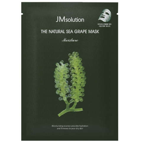 Тканевая маска для лица JM Solution The Natural Sea Grape Moisture Mask, 30 мл