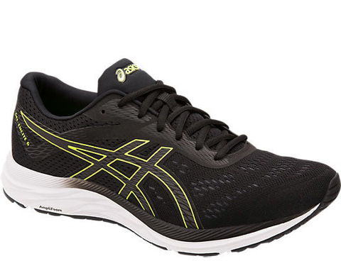 Кроссовки Asics Gel Excite 6 Black-Lime мужские Распродажа