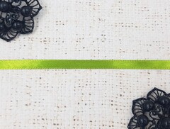 Лента атласная, ш. 0,5 см, 95 (16) оливковый