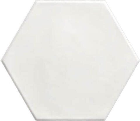 Ribesalbes Geometry Hex White Matt 15x17.3