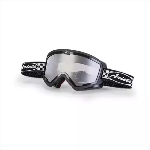 Кроссовые очки (маска) MUDMAX RACER - BLACK-CHEQUERED STRAP