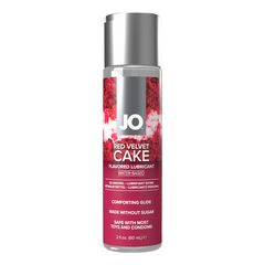 Лубрикант на водной основе JO H2O Red Velvet Cake Flavored Lubricant - 60 мл. - 