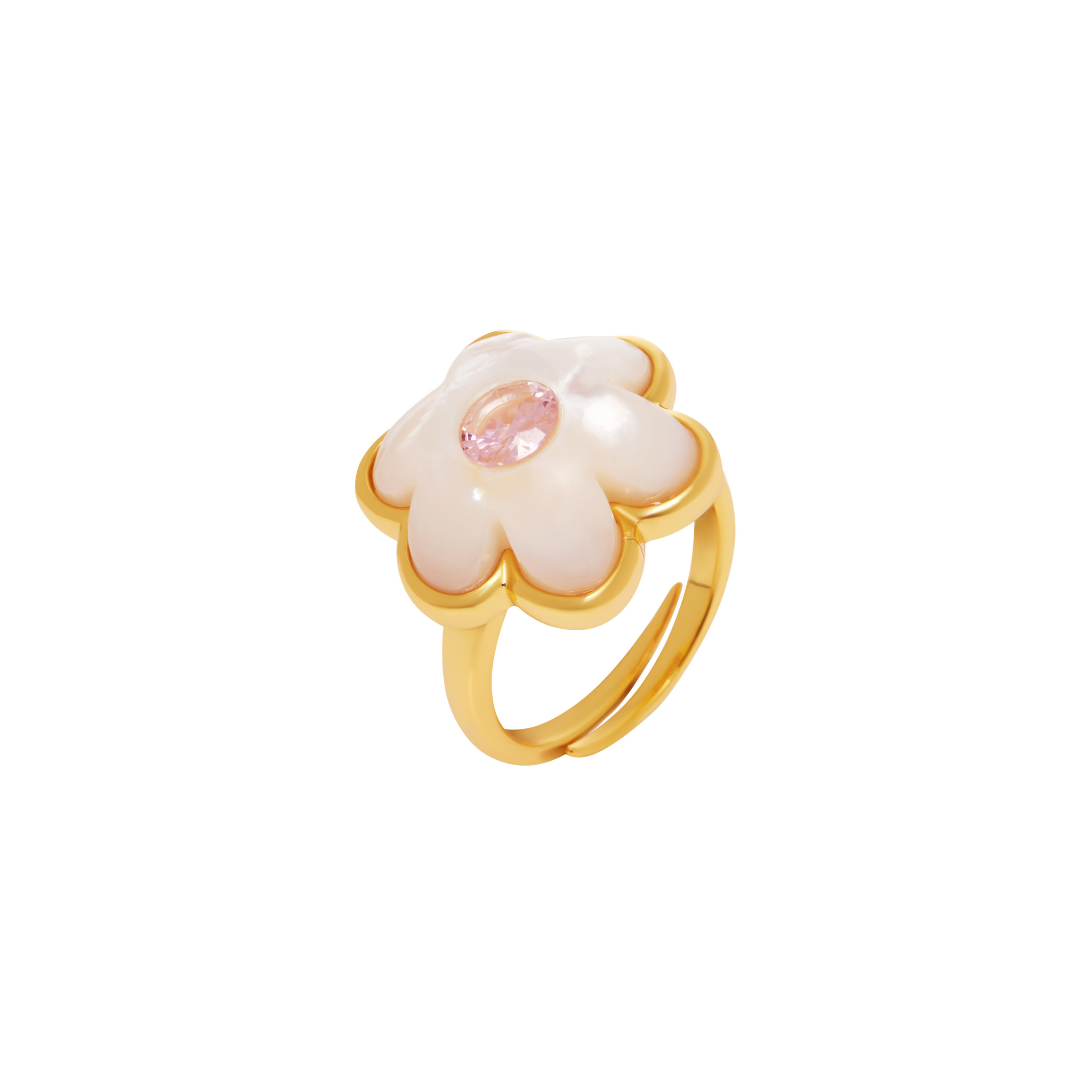 NOTTE Кольцо Mini Superbloom Ring – Pink notte серьга mini superbloom earring – pink