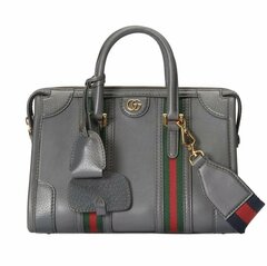 Сумочка Gucci Bauletto маленького размера серый