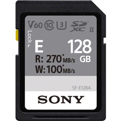 Карта памяти Sony 128GB SF-E Series UHS-II SDXC 270 / 100