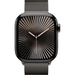 Apple Watch 10 42mm S/M Титан Графитовые Ремешок Milanese Графитового Цвета