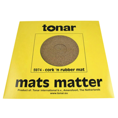 Слипмат Для Проигрывателя Виниловых Пластинок (Tonar Cork 'n Rubber Mat 5974)