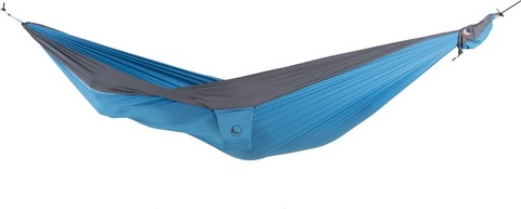 Картинка гамак туристический Ticket to the Moon original hammock Aqua/Dark Grey - 2