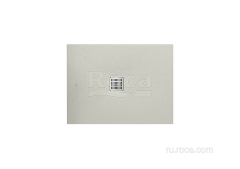 TERRAN Душевой поддон 1200X700 с сифоном и решеткой цемент  Roca AP014B02BC01300