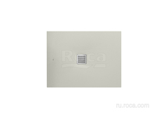 TERRAN Душевой поддон 1200X700 с сифоном и решеткой цемент  Roca AP014B02BC01300 фото