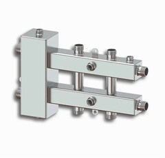 ЭТНА М3 Гидрострелка 100/100 Гидравлический разделитель с коллектором НЕРЖАВЕЙКА Aisi 304