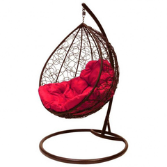 Кресло подвесное кокон КАПЛЯ Коричневое, GARDA, 85500